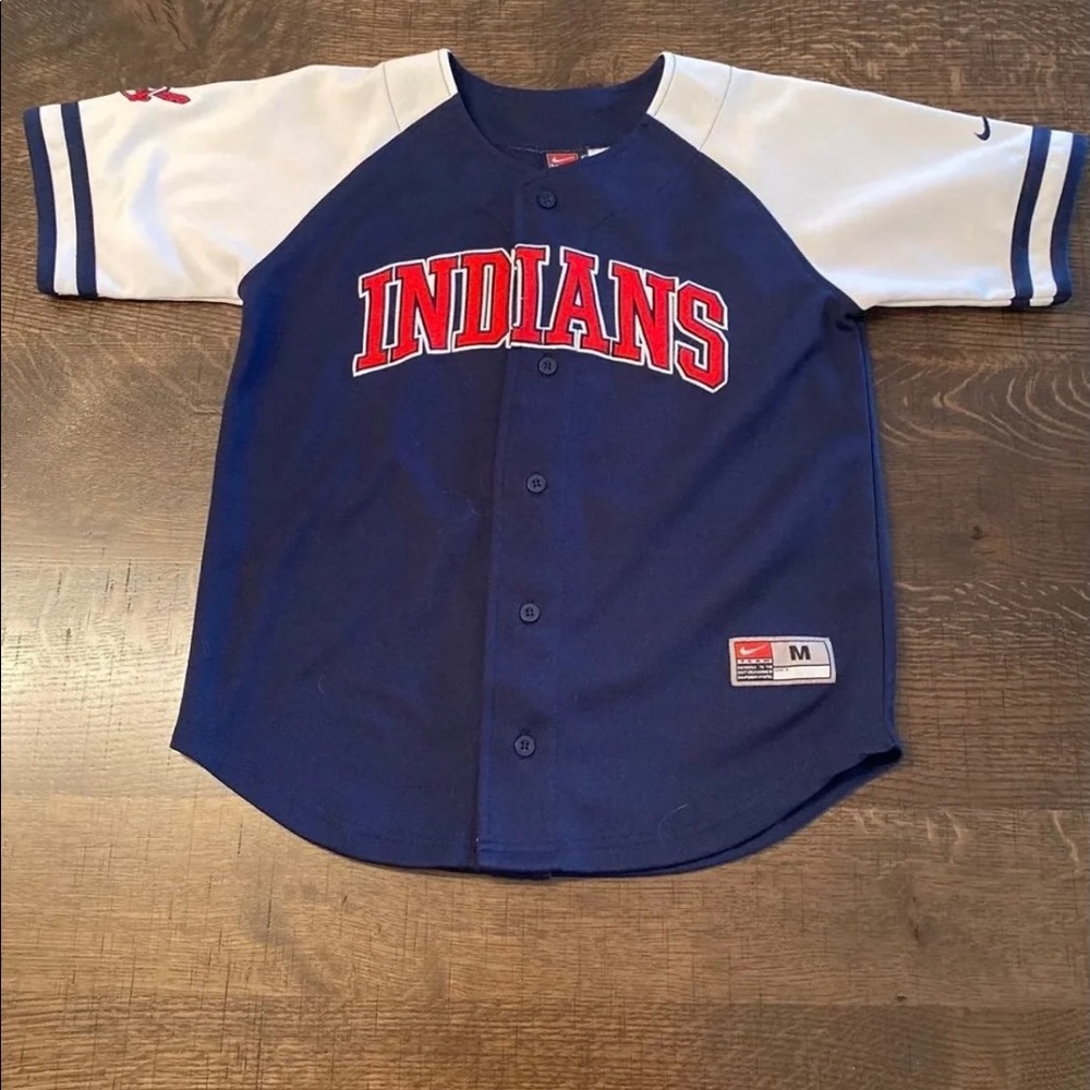 Cleveland Indians Junior Jersey.